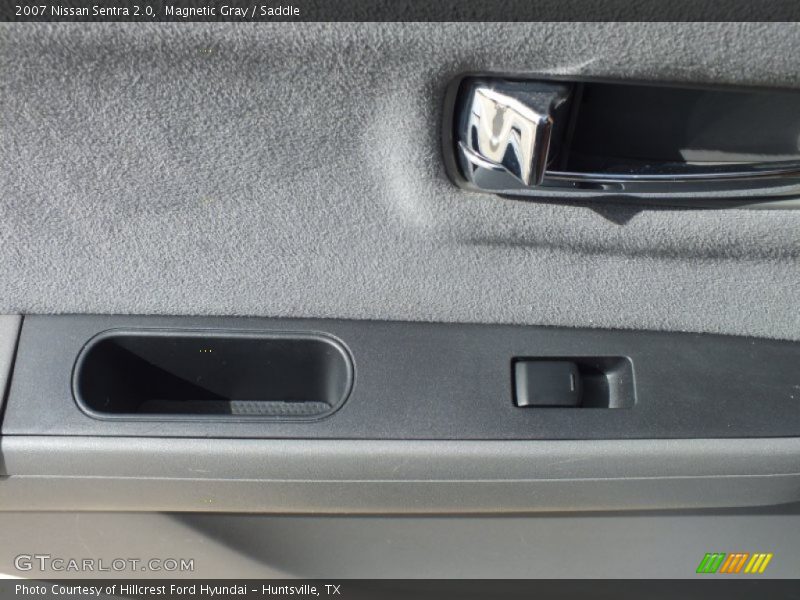 Magnetic Gray / Saddle 2007 Nissan Sentra 2.0