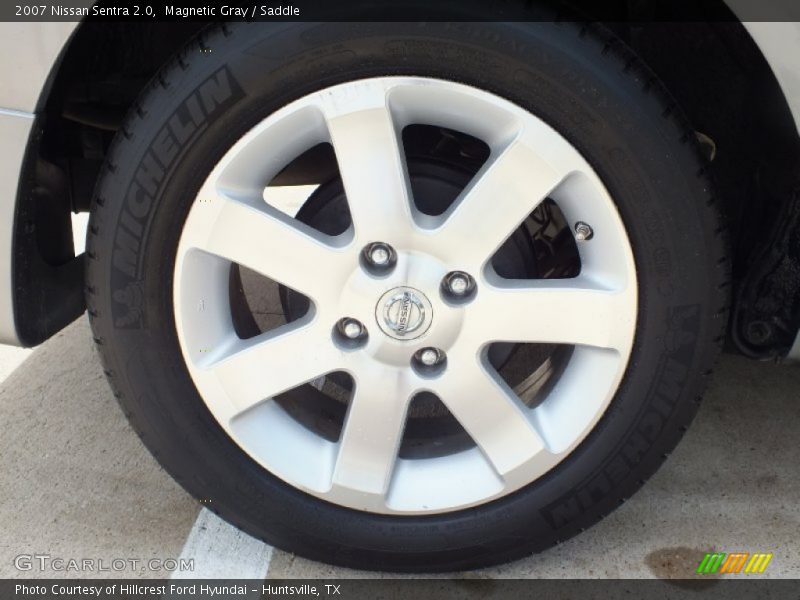 Magnetic Gray / Saddle 2007 Nissan Sentra 2.0