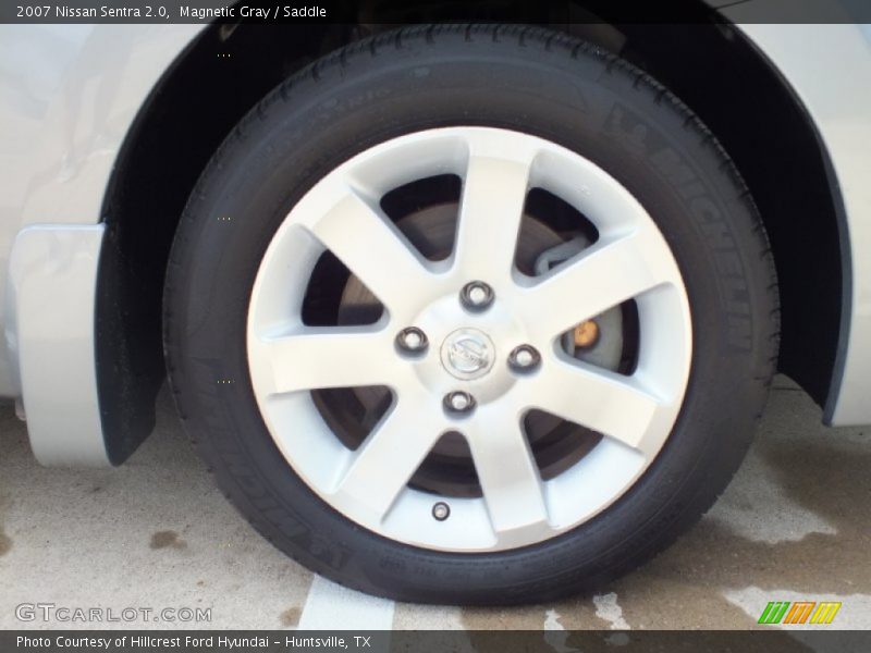 Magnetic Gray / Saddle 2007 Nissan Sentra 2.0