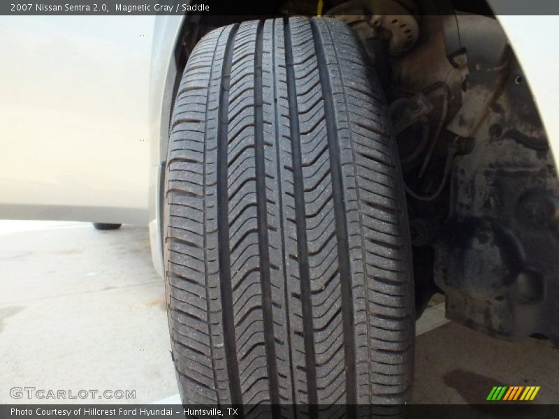Magnetic Gray / Saddle 2007 Nissan Sentra 2.0