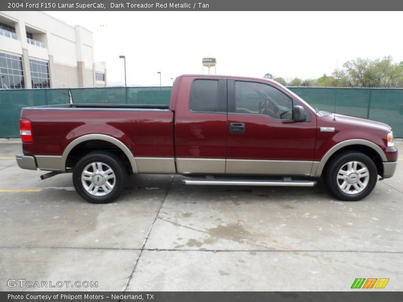  2004 F150 Lariat SuperCab Dark Toreador Red Metallic