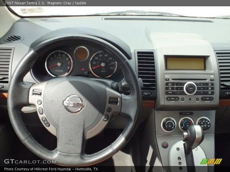 Magnetic Gray / Saddle 2007 Nissan Sentra 2.0