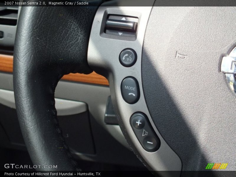 Magnetic Gray / Saddle 2007 Nissan Sentra 2.0