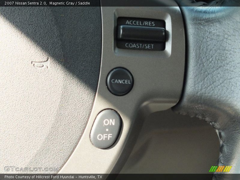 Magnetic Gray / Saddle 2007 Nissan Sentra 2.0