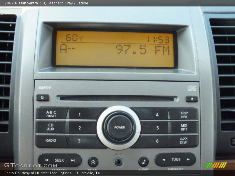 Magnetic Gray / Saddle 2007 Nissan Sentra 2.0