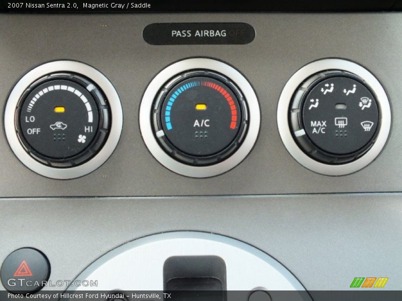 Magnetic Gray / Saddle 2007 Nissan Sentra 2.0