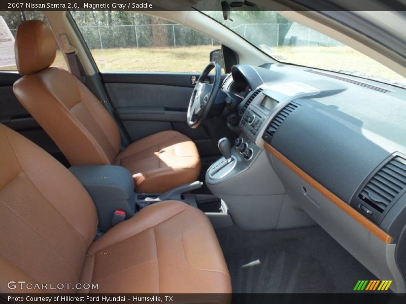 Magnetic Gray / Saddle 2007 Nissan Sentra 2.0