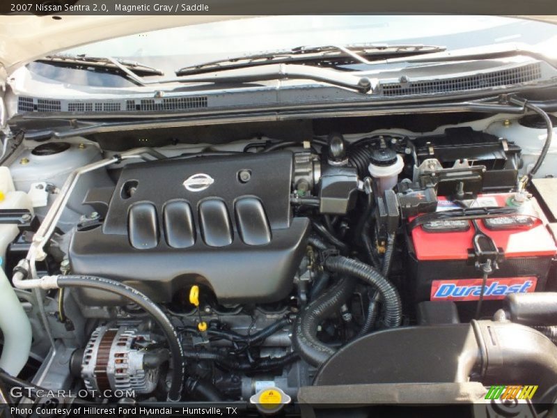 Magnetic Gray / Saddle 2007 Nissan Sentra 2.0