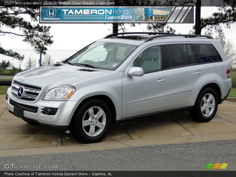 Iridium Silver Metallic / Ash Grey 2007 Mercedes-Benz GL 450