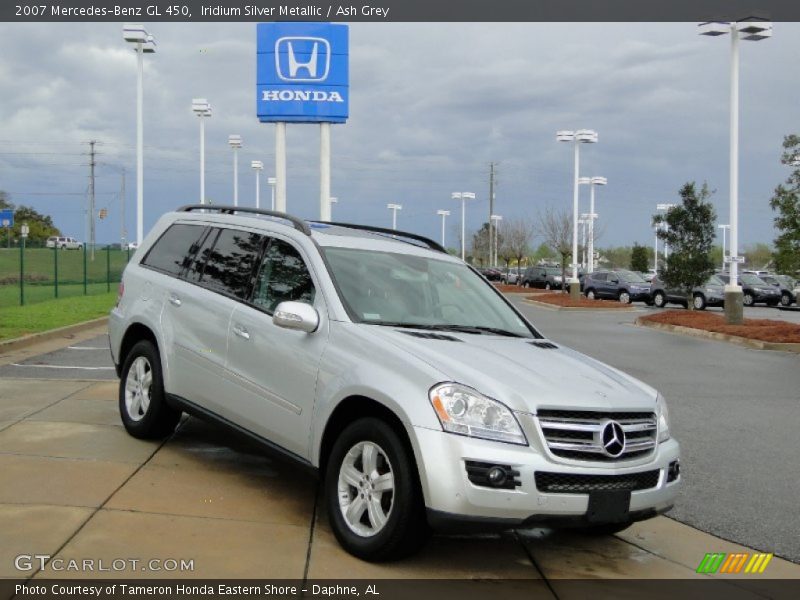 Iridium Silver Metallic / Ash Grey 2007 Mercedes-Benz GL 450