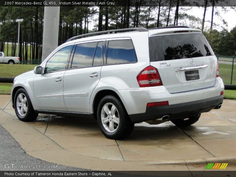 Iridium Silver Metallic / Ash Grey 2007 Mercedes-Benz GL 450