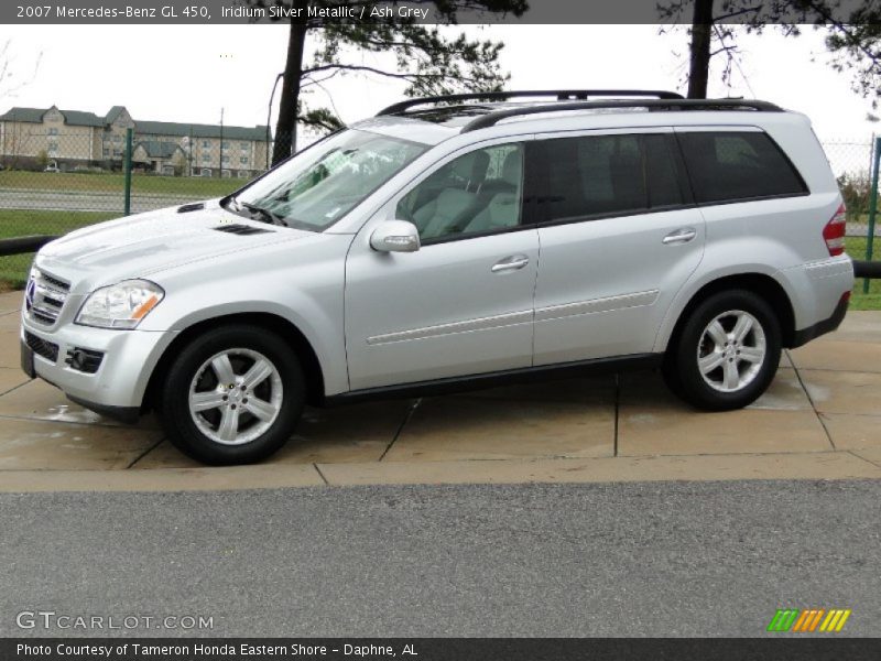 Iridium Silver Metallic / Ash Grey 2007 Mercedes-Benz GL 450