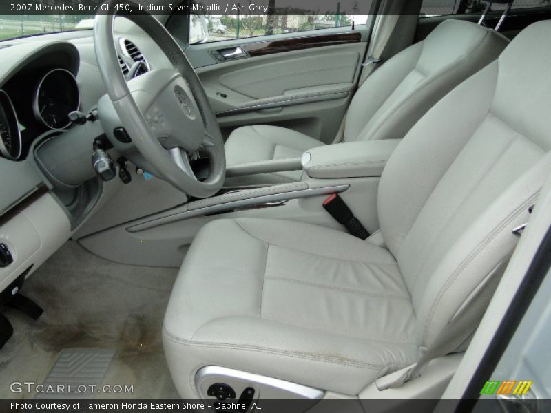 Iridium Silver Metallic / Ash Grey 2007 Mercedes-Benz GL 450