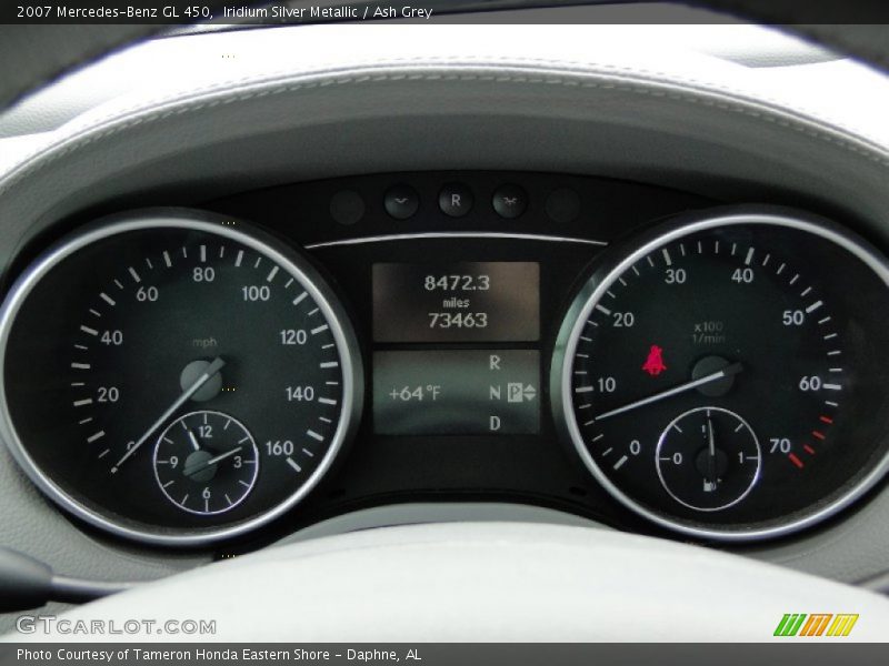 Iridium Silver Metallic / Ash Grey 2007 Mercedes-Benz GL 450
