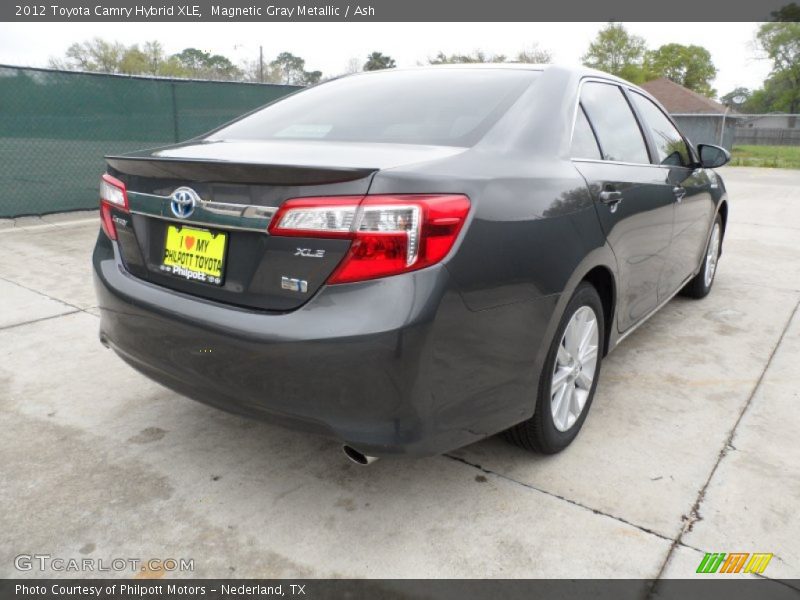 Magnetic Gray Metallic / Ash 2012 Toyota Camry Hybrid XLE