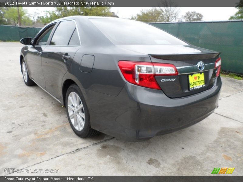 Magnetic Gray Metallic / Ash 2012 Toyota Camry Hybrid XLE