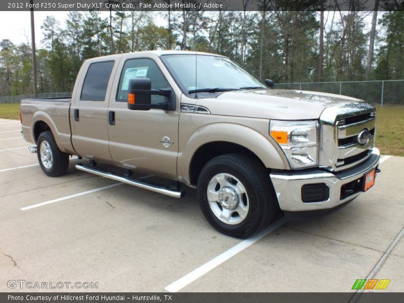 Pale Adobe Metallic / Adobe 2012 Ford F250 Super Duty XLT Crew Cab
