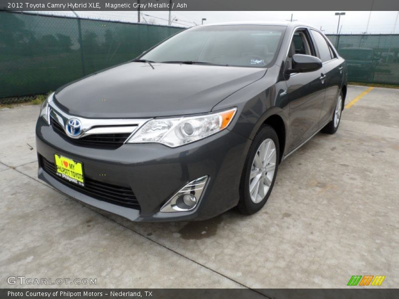 Magnetic Gray Metallic / Ash 2012 Toyota Camry Hybrid XLE