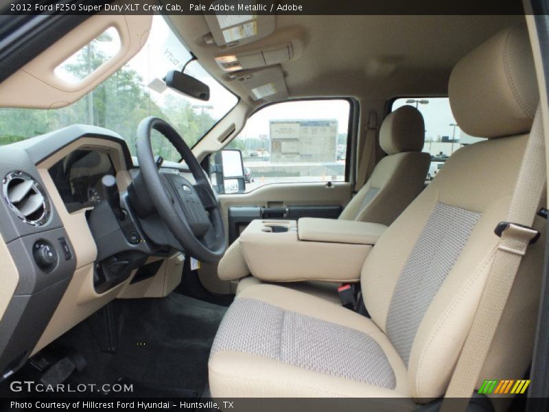 Front Seat of 2012 F250 Super Duty XLT Crew Cab