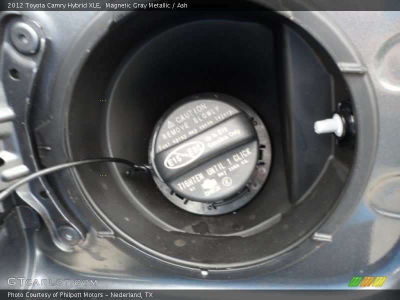 Magnetic Gray Metallic / Ash 2012 Toyota Camry Hybrid XLE