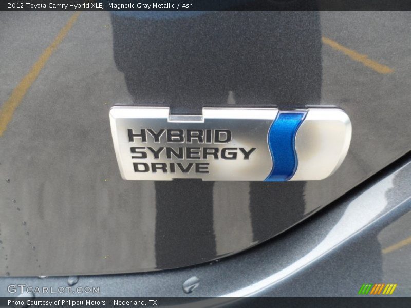 Magnetic Gray Metallic / Ash 2012 Toyota Camry Hybrid XLE