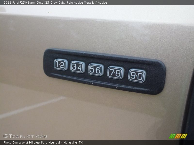 Pale Adobe Metallic / Adobe 2012 Ford F250 Super Duty XLT Crew Cab