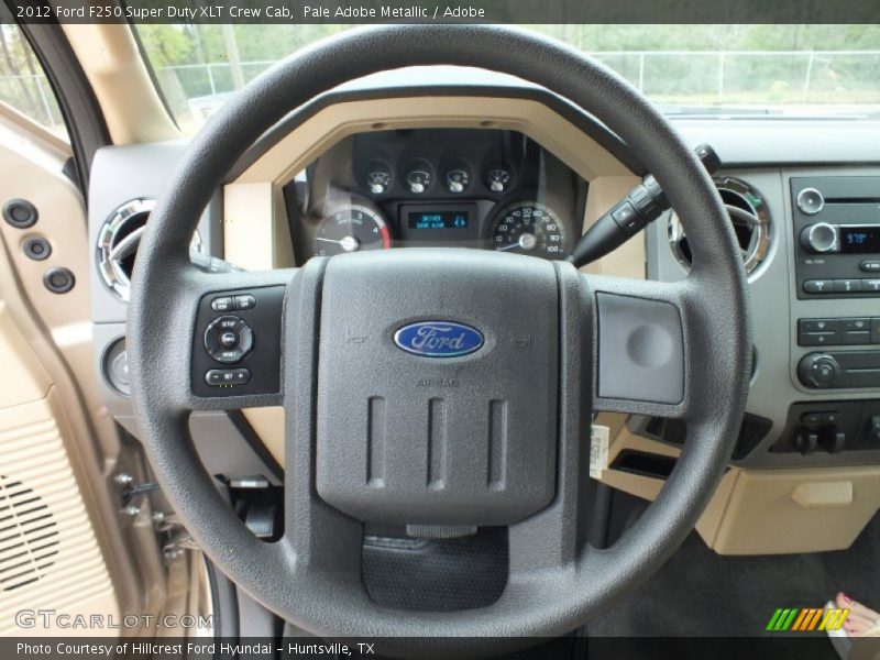 2012 F250 Super Duty XLT Crew Cab Steering Wheel