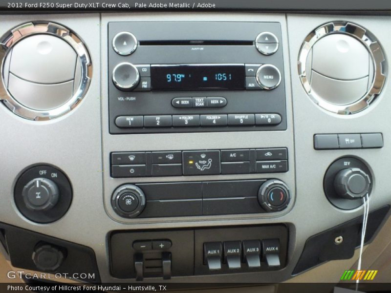 Controls of 2012 F250 Super Duty XLT Crew Cab