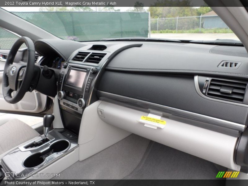 Dashboard of 2012 Camry Hybrid XLE