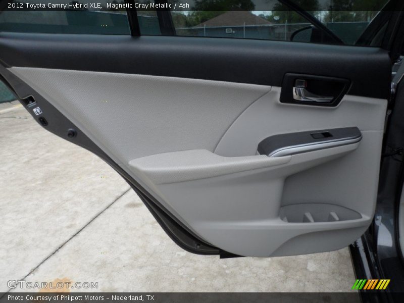 Magnetic Gray Metallic / Ash 2012 Toyota Camry Hybrid XLE