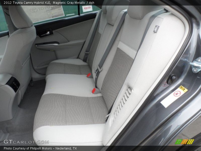 Magnetic Gray Metallic / Ash 2012 Toyota Camry Hybrid XLE