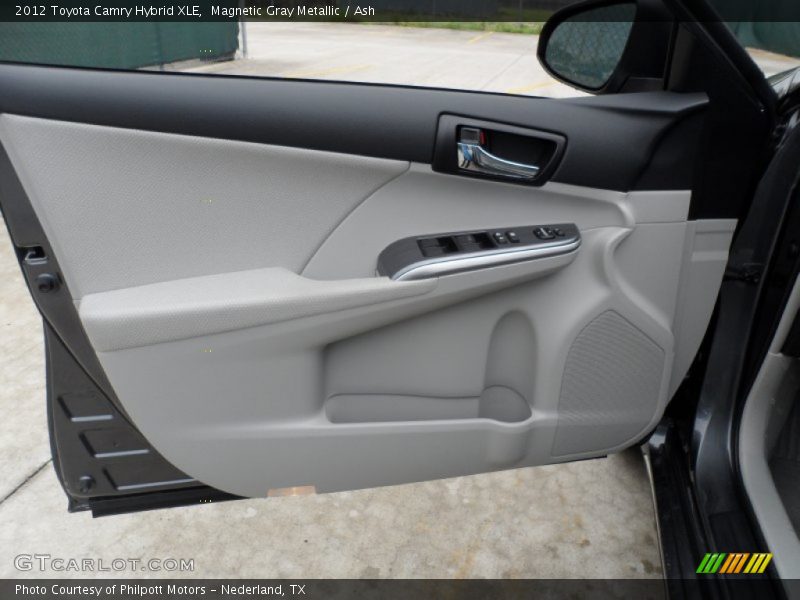 Door Panel of 2012 Camry Hybrid XLE