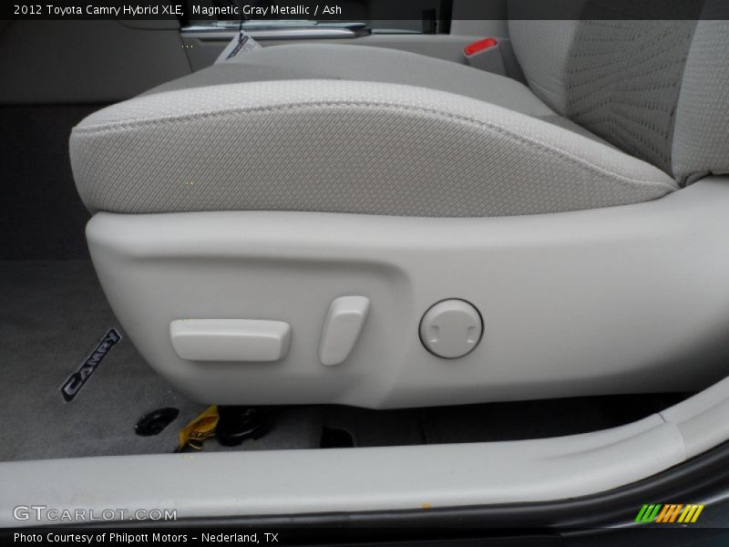 Front Seat of 2012 Camry Hybrid XLE