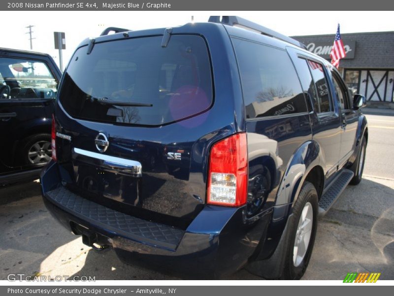 Majestic Blue / Graphite 2008 Nissan Pathfinder SE 4x4