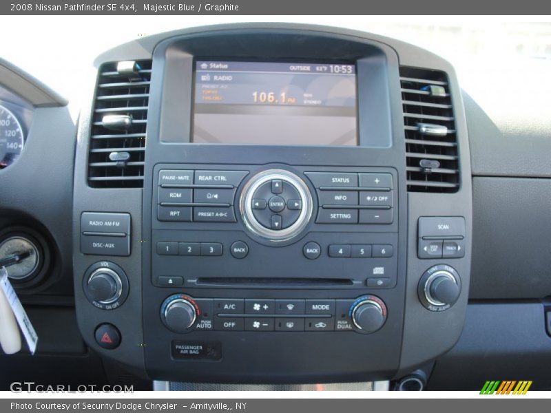 Majestic Blue / Graphite 2008 Nissan Pathfinder SE 4x4