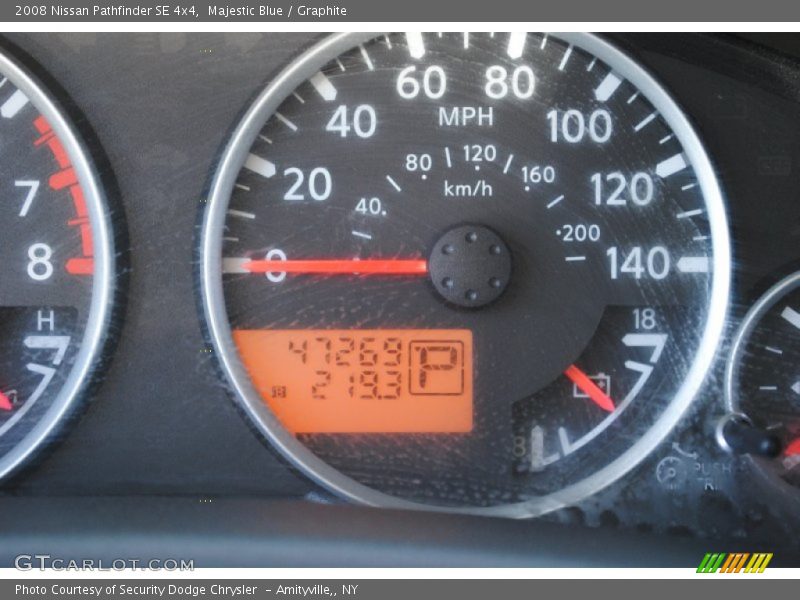 Majestic Blue / Graphite 2008 Nissan Pathfinder SE 4x4