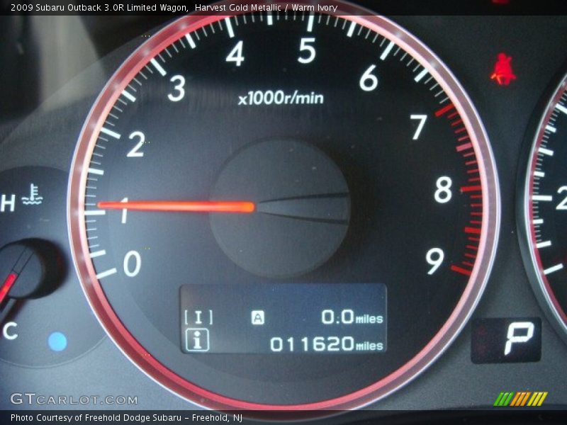 Harvest Gold Metallic / Warm Ivory 2009 Subaru Outback 3.0R Limited Wagon