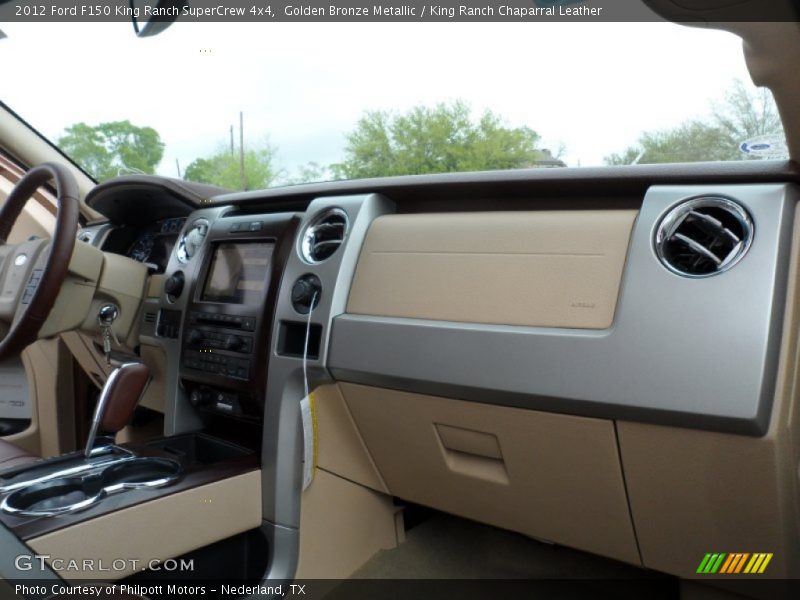 Golden Bronze Metallic / King Ranch Chaparral Leather 2012 Ford F150 King Ranch SuperCrew 4x4