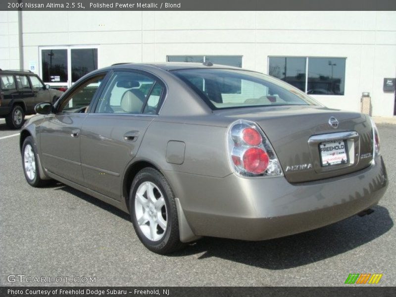 Polished Pewter Metallic / Blond 2006 Nissan Altima 2.5 SL