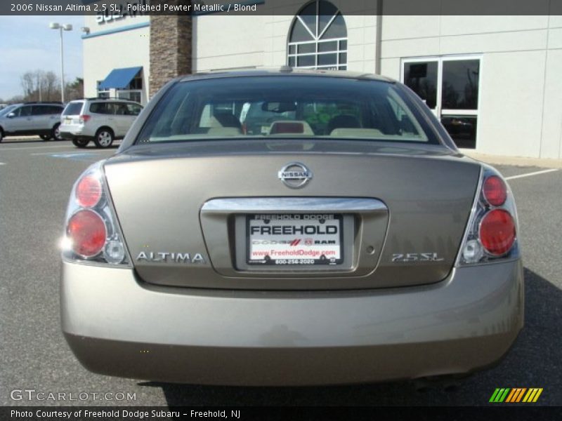 Polished Pewter Metallic / Blond 2006 Nissan Altima 2.5 SL