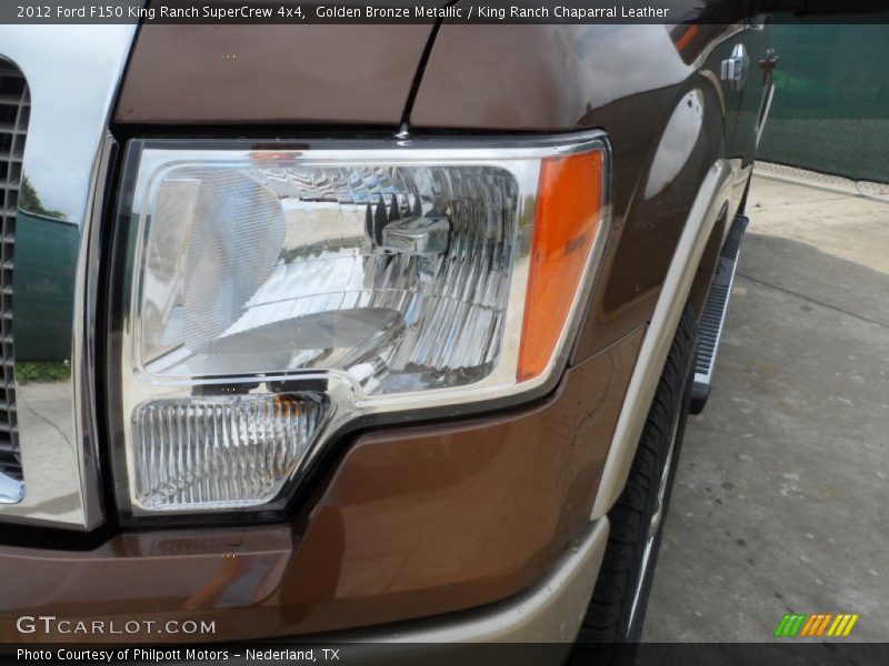 Golden Bronze Metallic / King Ranch Chaparral Leather 2012 Ford F150 King Ranch SuperCrew 4x4