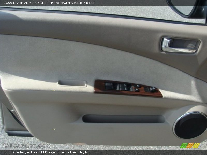 Polished Pewter Metallic / Blond 2006 Nissan Altima 2.5 SL