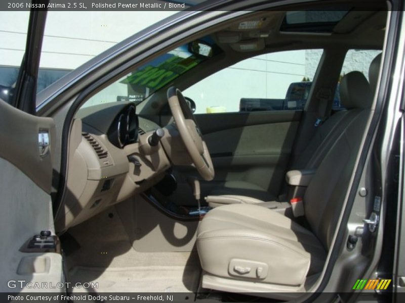 Polished Pewter Metallic / Blond 2006 Nissan Altima 2.5 SL