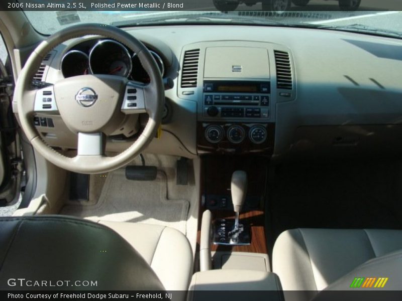 Polished Pewter Metallic / Blond 2006 Nissan Altima 2.5 SL