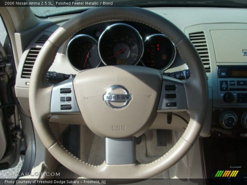 Polished Pewter Metallic / Blond 2006 Nissan Altima 2.5 SL