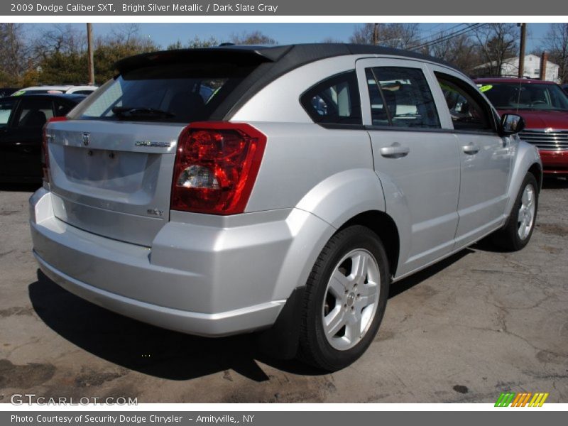 Bright Silver Metallic / Dark Slate Gray 2009 Dodge Caliber SXT