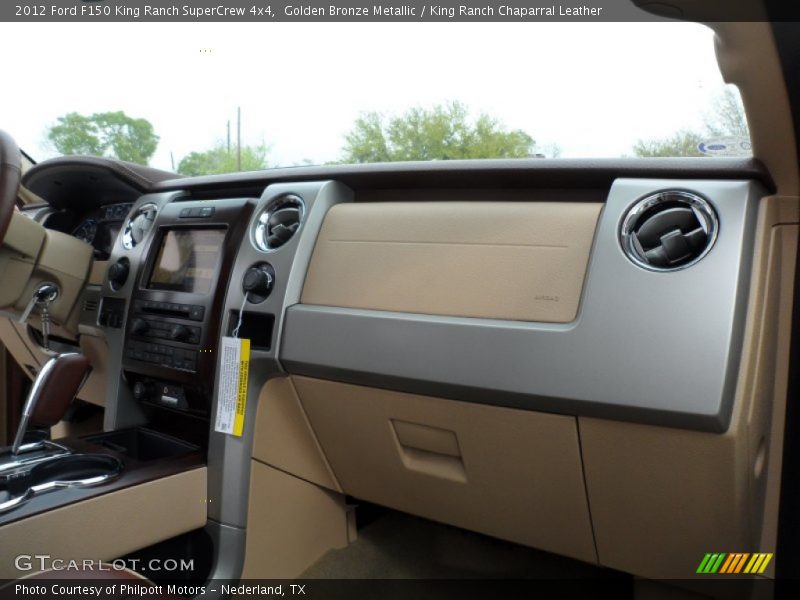 Golden Bronze Metallic / King Ranch Chaparral Leather 2012 Ford F150 King Ranch SuperCrew 4x4