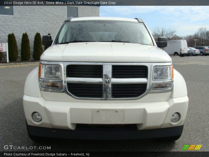 Stone White / Dark Slate Gray/Light Slate Gray 2010 Dodge Nitro SE 4x4
