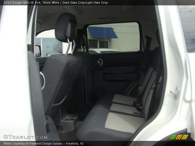 Stone White / Dark Slate Gray/Light Slate Gray 2010 Dodge Nitro SE 4x4