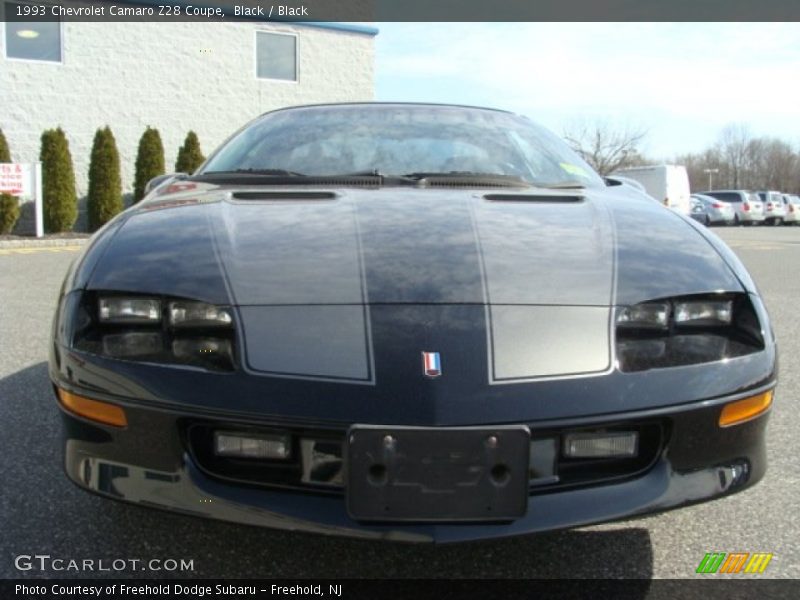 Black / Black 1993 Chevrolet Camaro Z28 Coupe